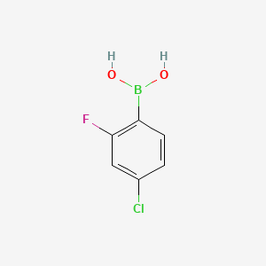 (4-Chloro-2-fluorophenyl)boronic Acid丨CAS 160591-91-3
