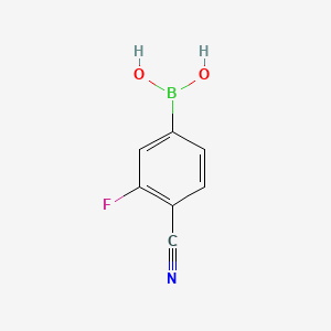 (4-Cyano-3-fluorophenyl)boronic Acid丨CAS 843663-18-3