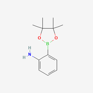 2-(4,4,5,5-Tetramethyl-1,3,2-dioxaborolan-2-yl)aniline丨CAS 191171-55-8