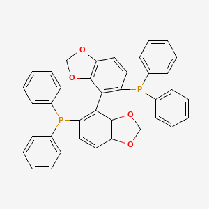 4,4'-Bi-1,3-benzodioxole-5,5'-diylbis(diphenylphosphine)丨CAS 210169-54-3