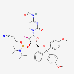 5-O-DMT-2-F-dC(N-Ac)-3-CEDPA丨CAS 159414-99-0