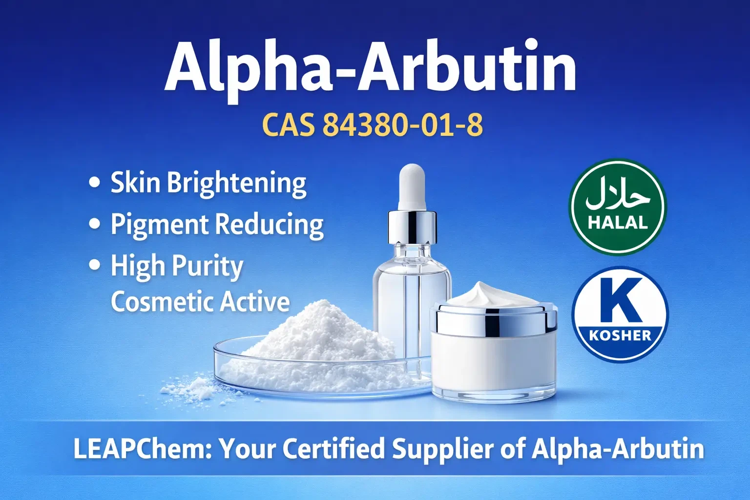 Alpha-Arbutin (CAS 84380-01-8): A High-Performance Cosmetic Active with Stron...