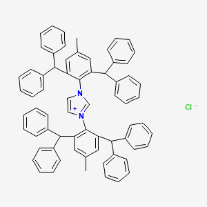 1,3-Bis(2,6-dibenzhydryl-4-methylphenyl)-1H-imidazol-3-ium Chloride丨CAS 1218778-19-8