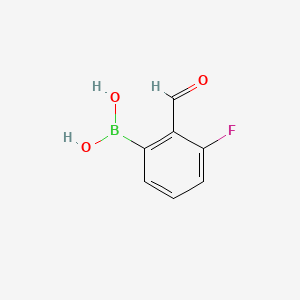3-Fluoro-2-formylbenzeneboronic Acid丨CAS 871126-15-7