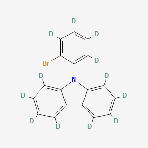 9-(2-bromophenyl-3,4,5,6-d4)-9H-carbazole-d8丨CAS 2778147-30-9