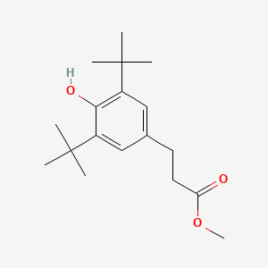 Methyl 3-(3,5-di-tert-butyl-4-hydroxyphenyl)propionate丨CAS 6386-38-5