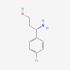 (S)-3-Amino-3-(4-chlorophenyl)propan-1-ol丨CAS 886061-26-3