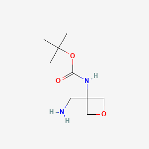Tert-butyl N-3-(aminomethyl)oxetan-3-ylcarbamate丨CAS 1802048-96-9